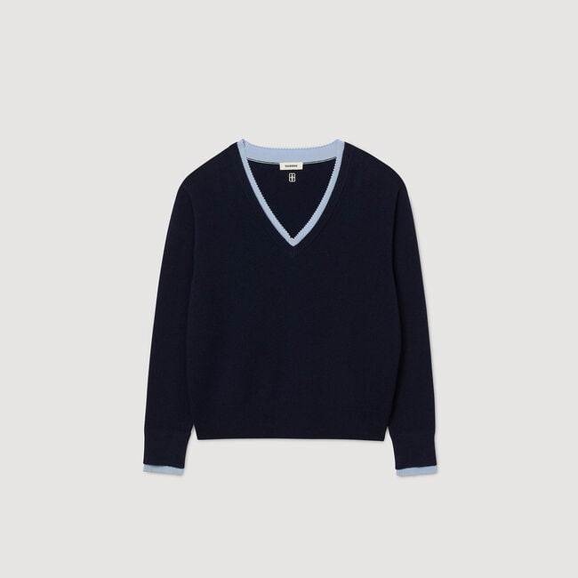 Pullover in lana e cashmere