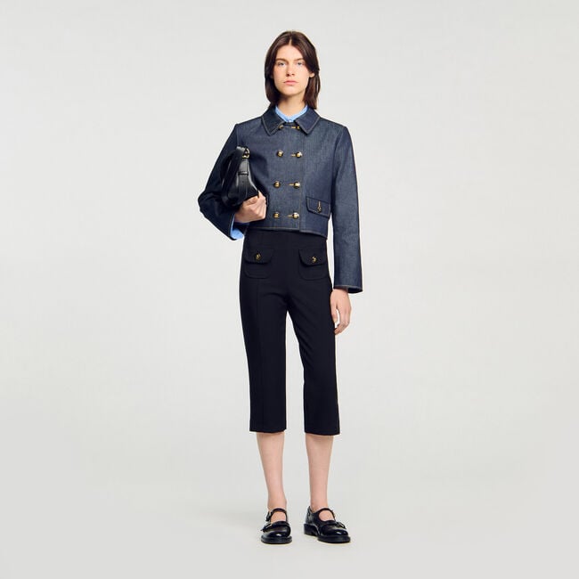 Giacca da tailleur in denim