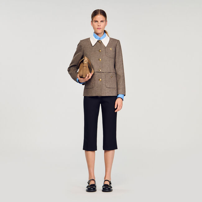 Giacca da tailleur pied-de-coq