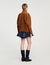 Giubbotto in scamosciato oversize