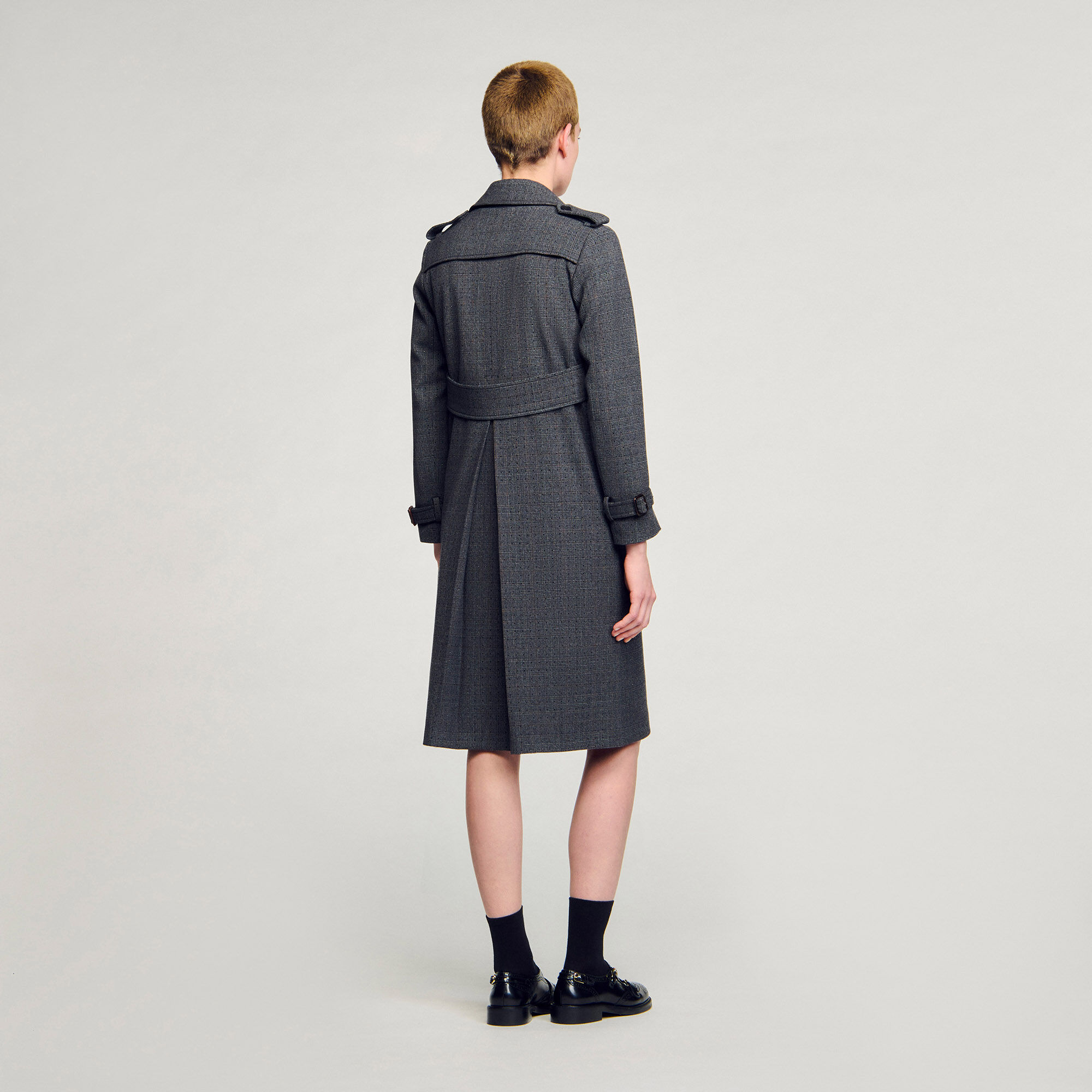 Trench glitterato