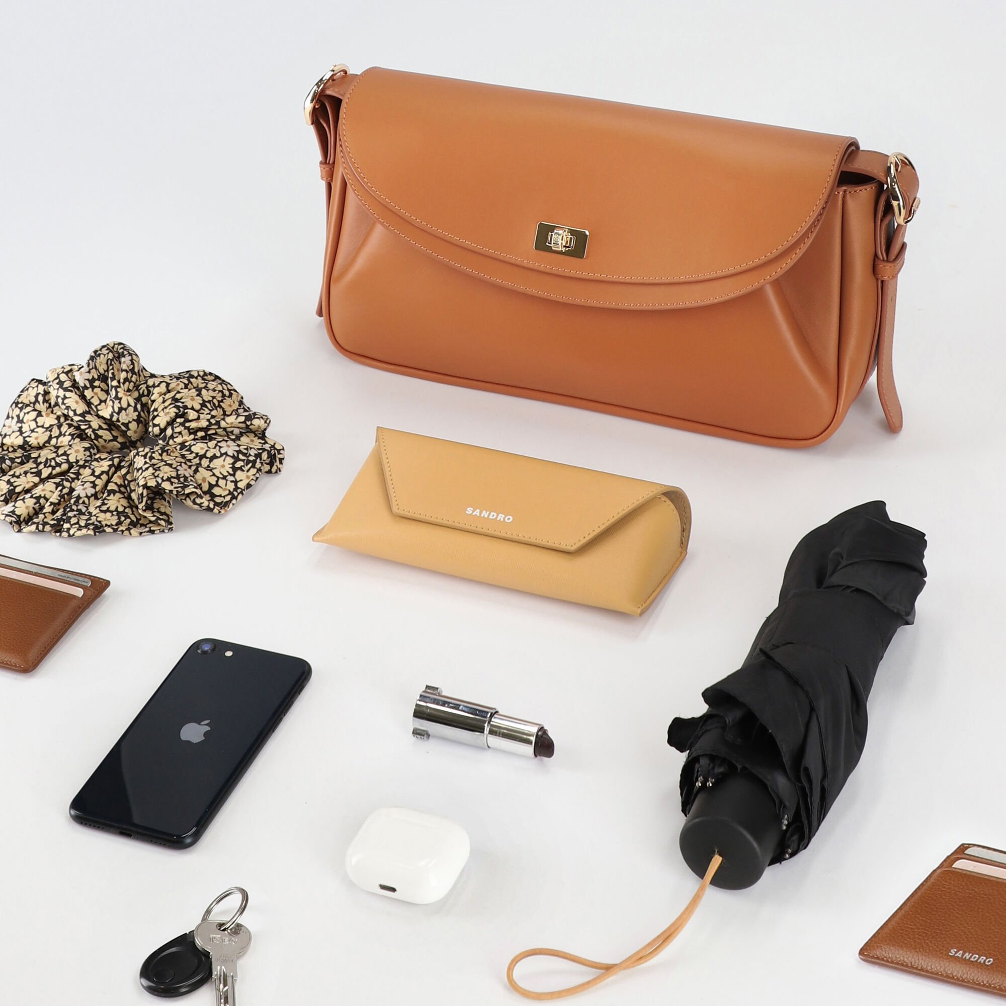 Borsa in pelle liscia Le Mambo