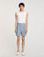 Shorts con piega