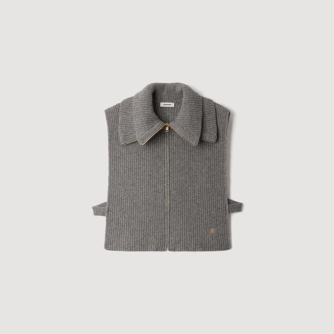 Colletto con zip - Donna | Sandro