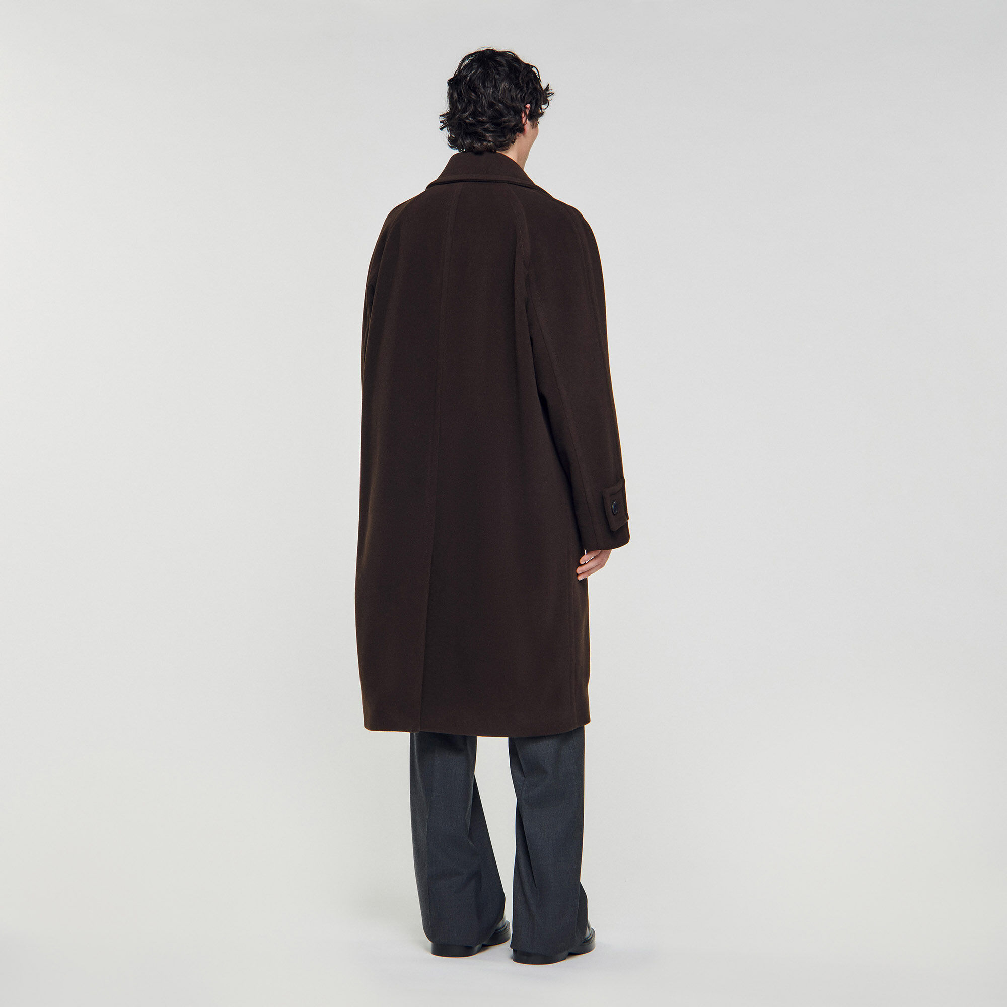 Cappotto doppiopetto lana cachemire