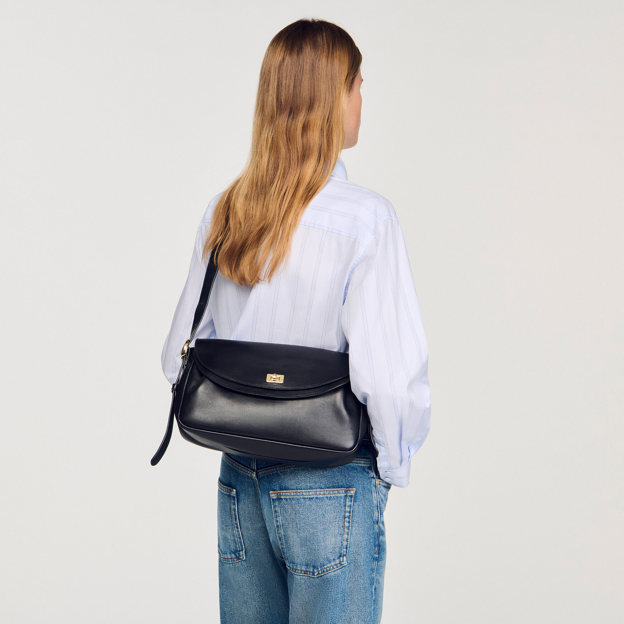 Borsa in pelle liscia Le Mambo