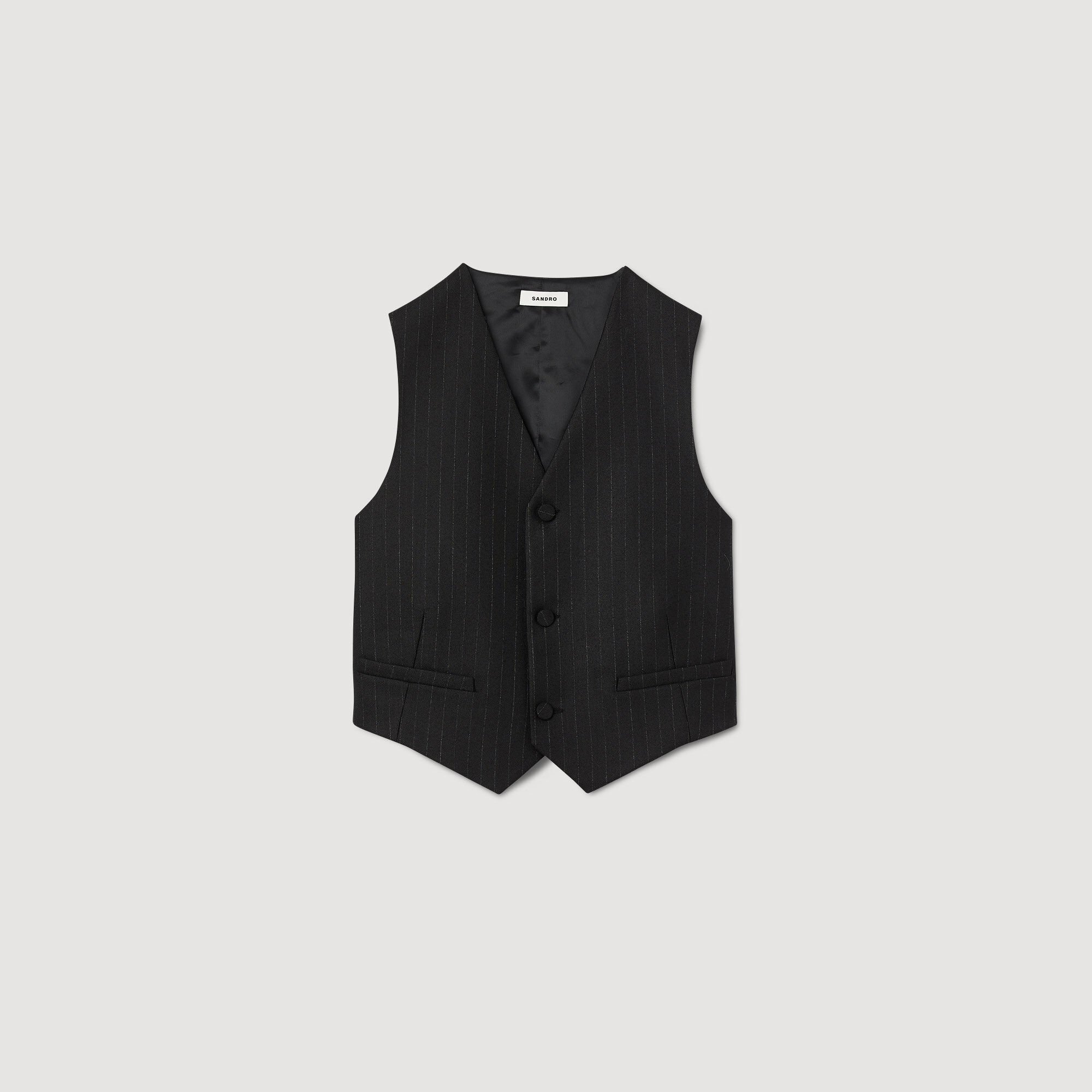 Giacca a righe sottili