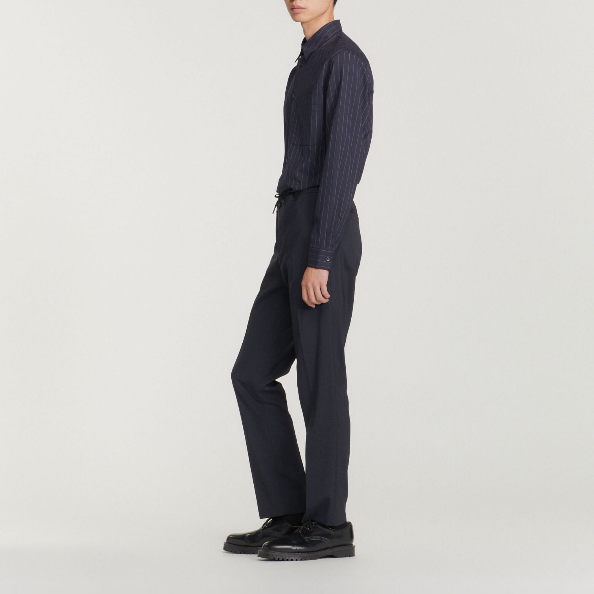 Pantaloni con elastico in vita