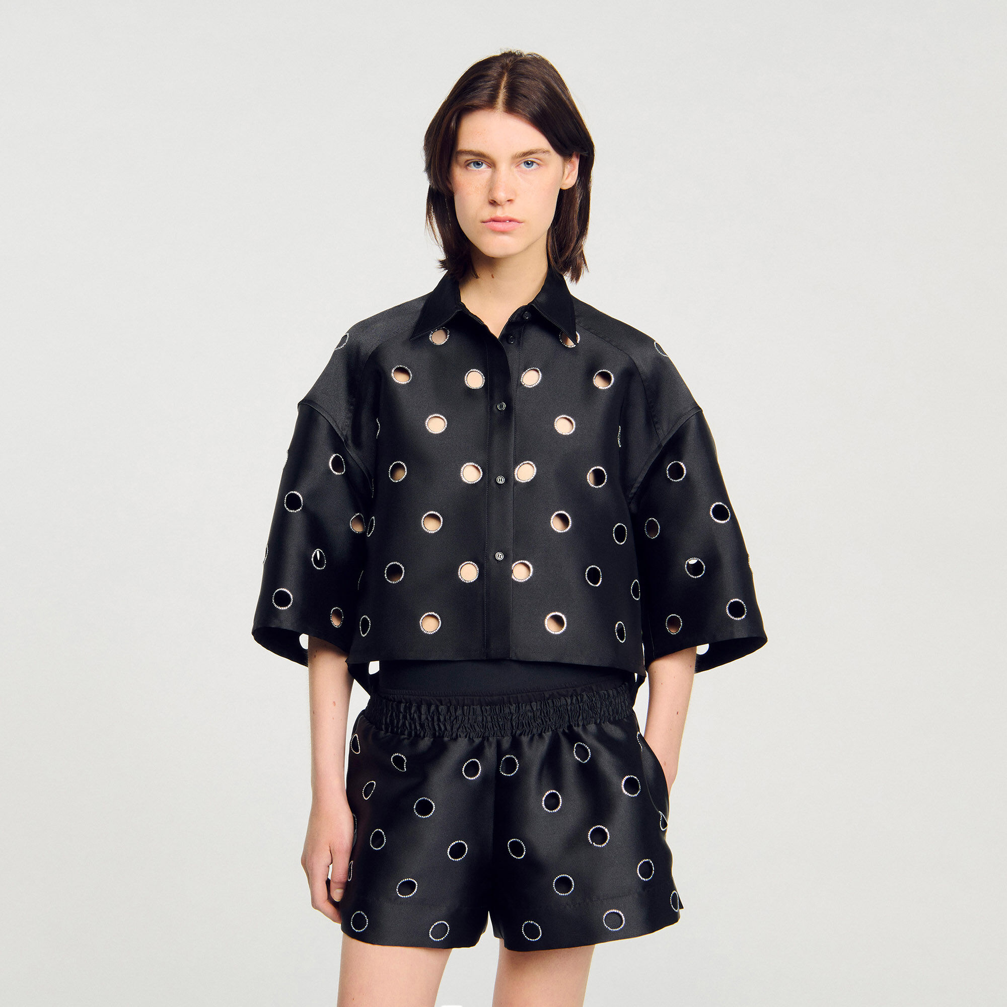Camicia glitterata