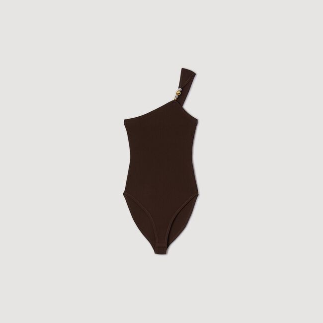 Body asimmetrico con perle