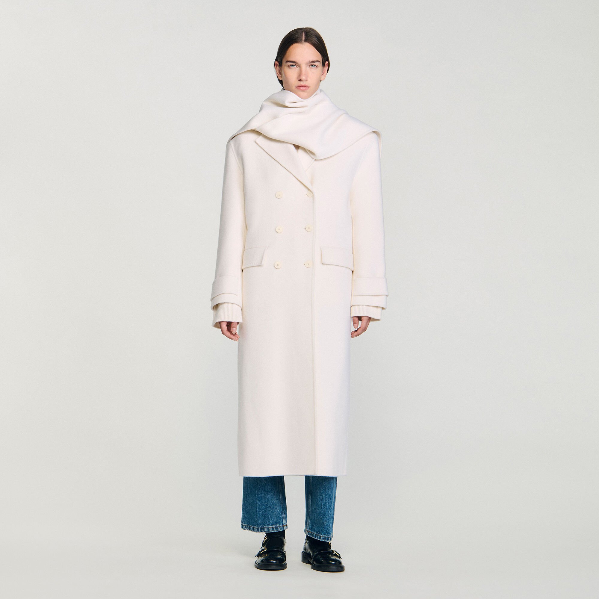 Cappotto oversize in lana