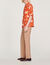 Camicia con stampa floreale