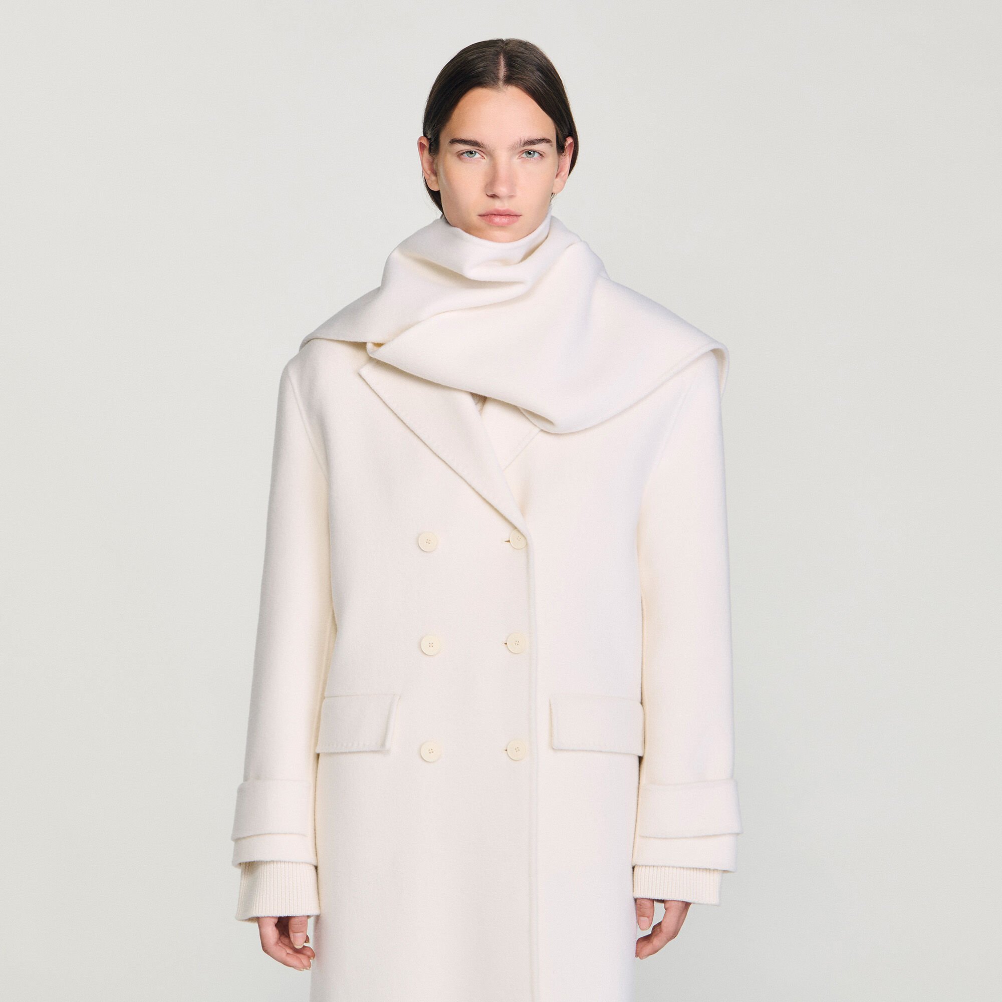 Cappotto oversize in lana