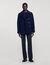 Cappotto dritto in misto lana