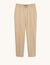 Pantaloni carrot in cotone