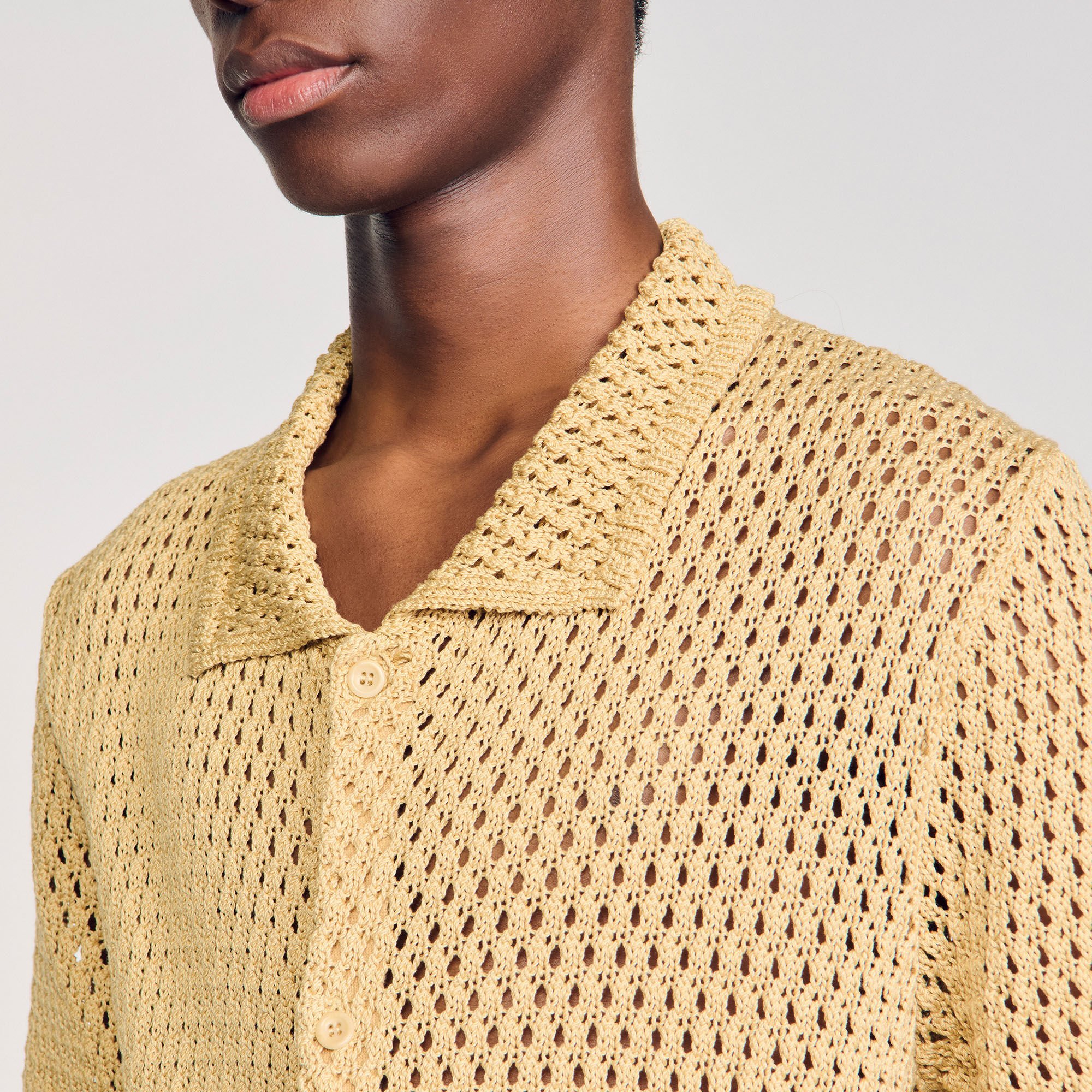 Camicia in crochet
