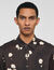 Camicia in lino con stampa a fiori