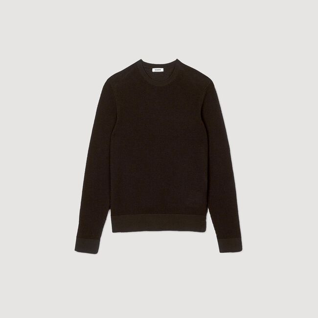Maglione in maglia testurizzata