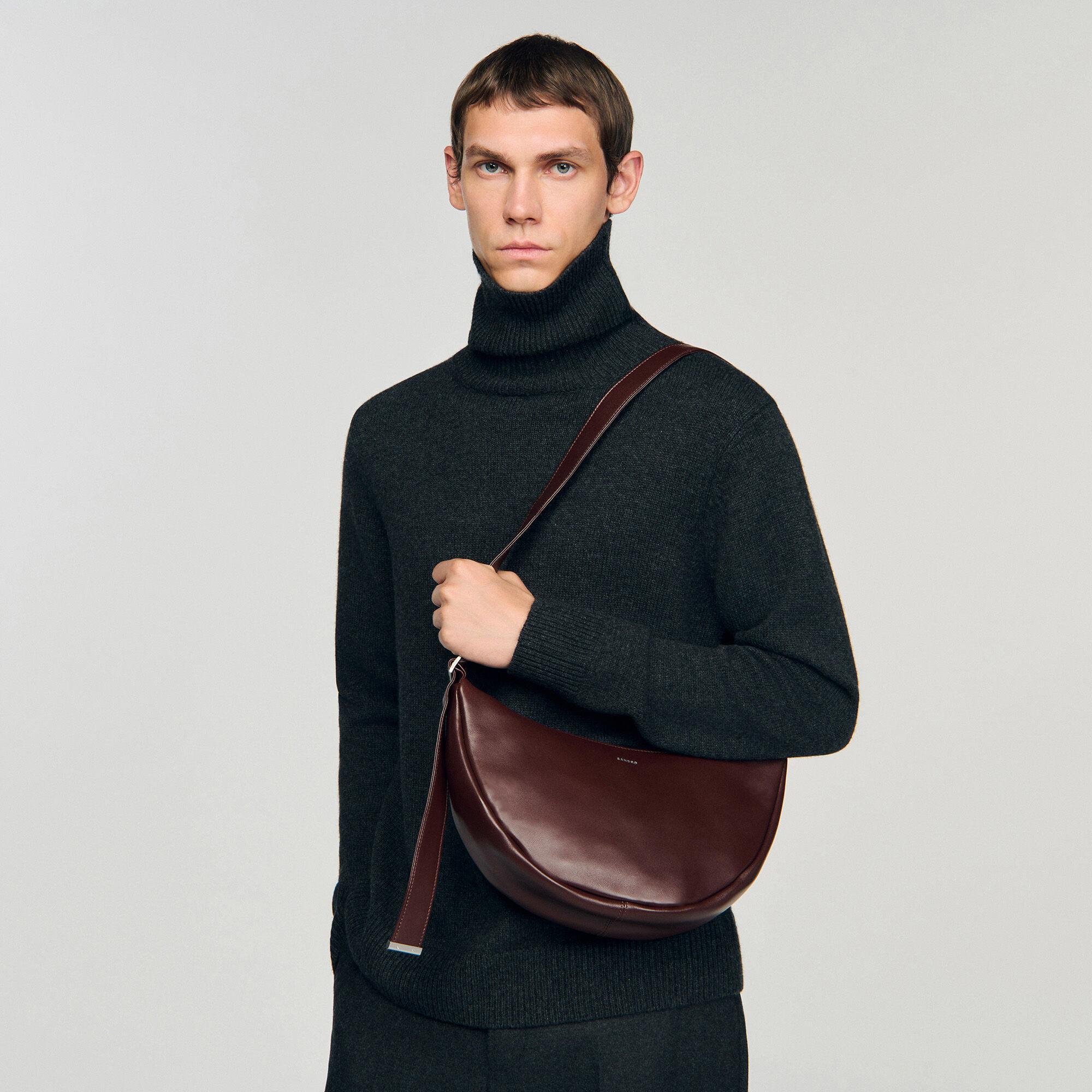 Borsello hobo in pelle