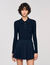 Maglione polo in maglia ritorta
