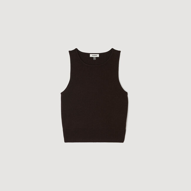 Maglione smanicato