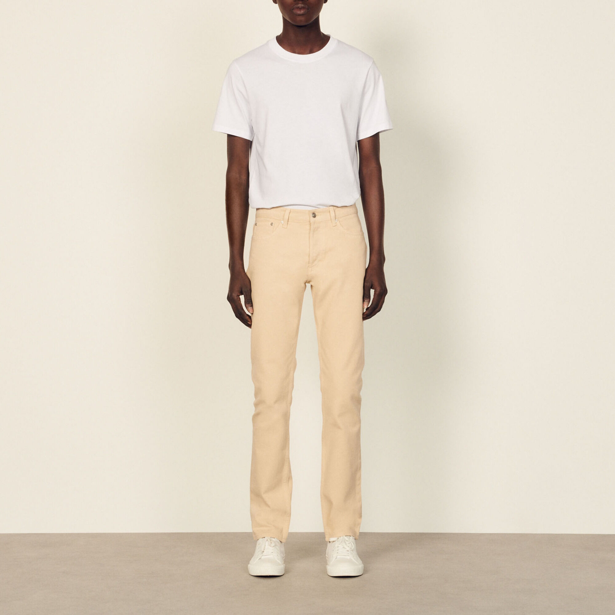 Jeans in cotone linea slim