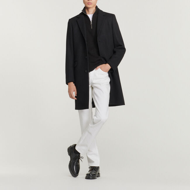 Cappotto in lana e cashmere