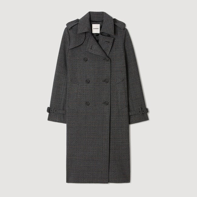 Trench glitterato