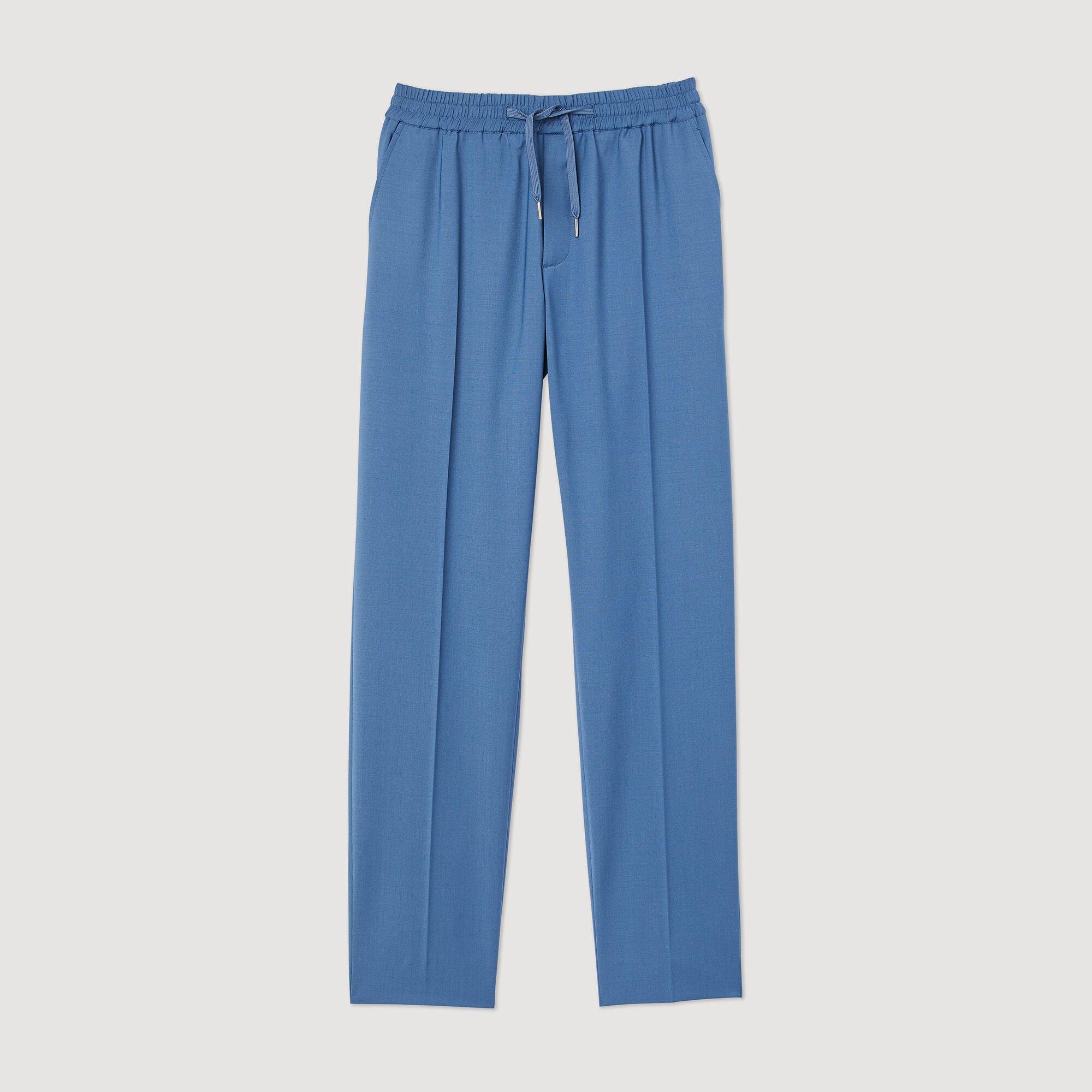 Pantaloni dritti elasticizzati