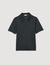 Polo in maglia con colletto con zip
