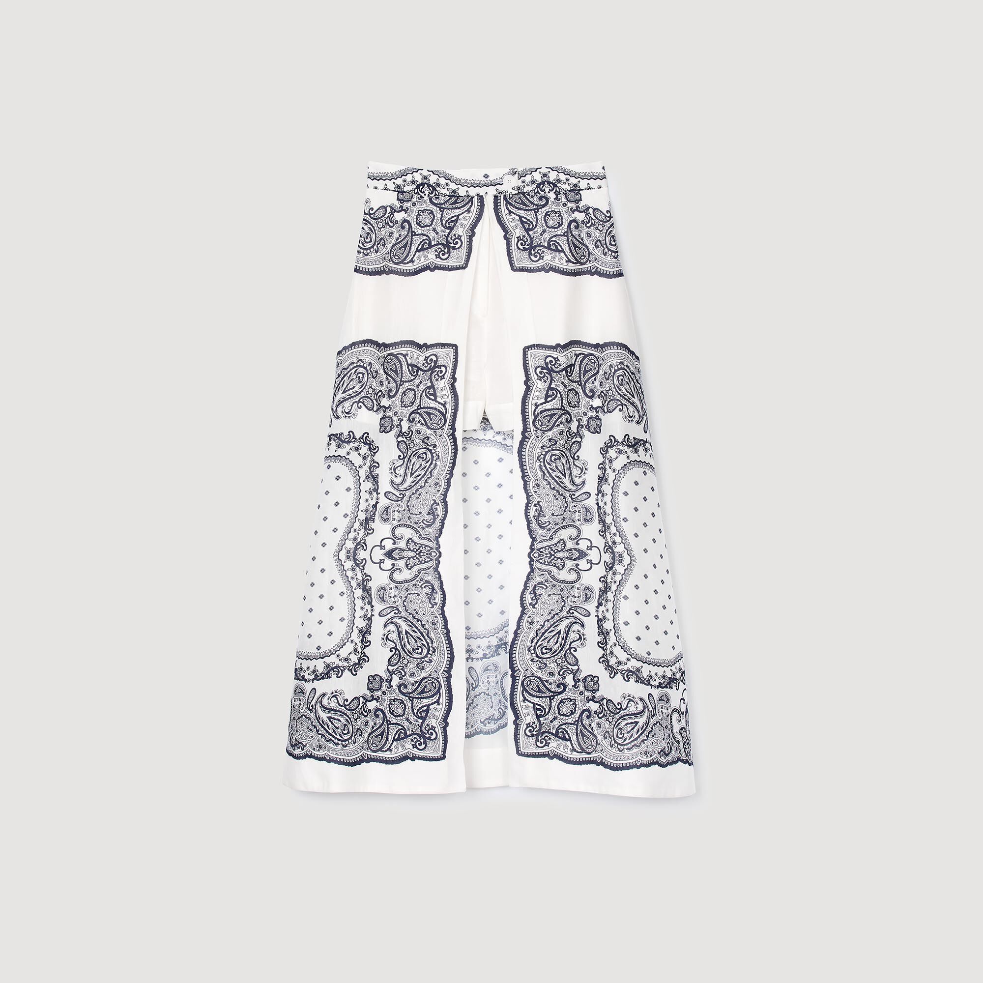Skorts con stampa a bandana