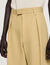 Pantaloni larghi in lino e cotone