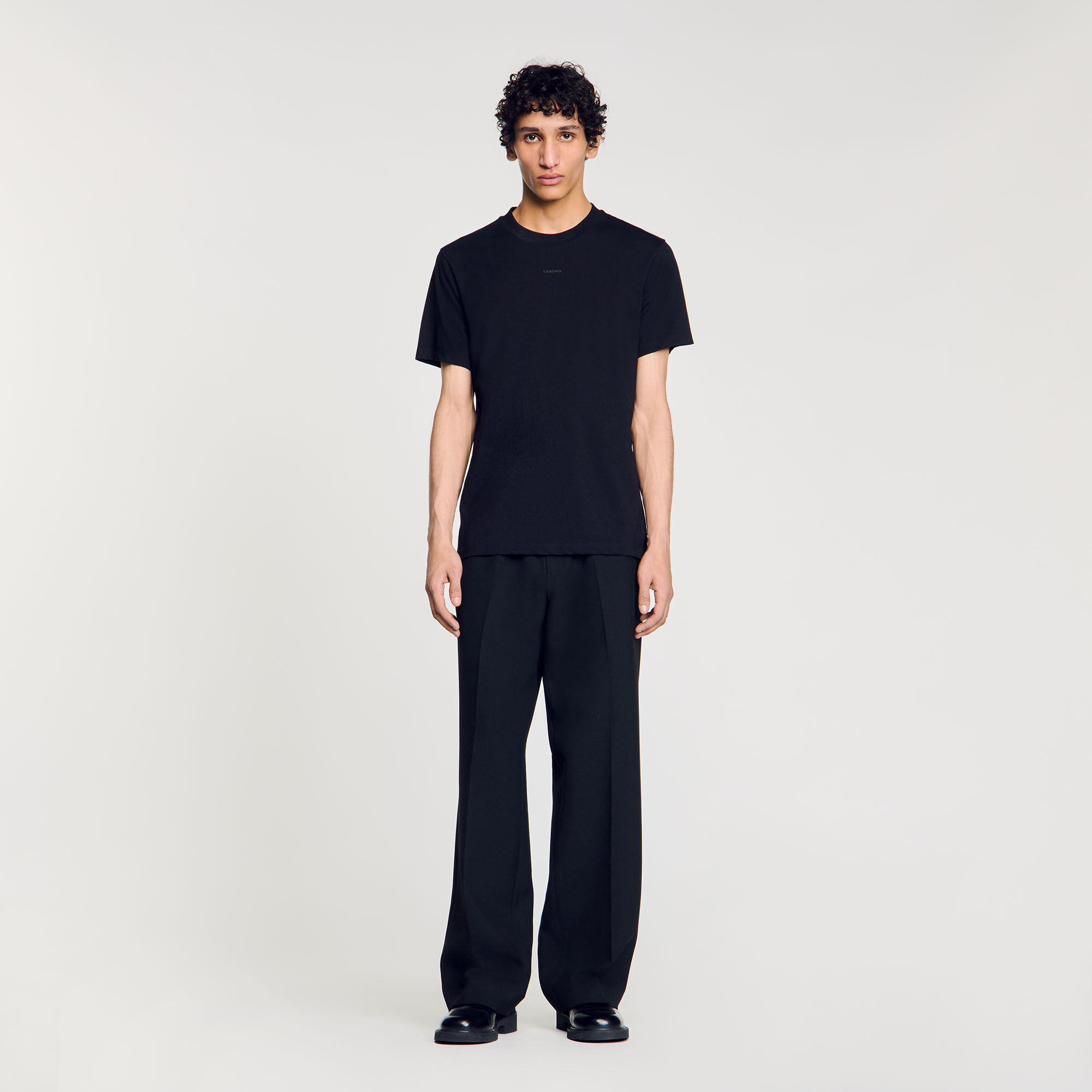 T-shirt in cotone con logo