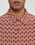 Camicia con stampa a corda