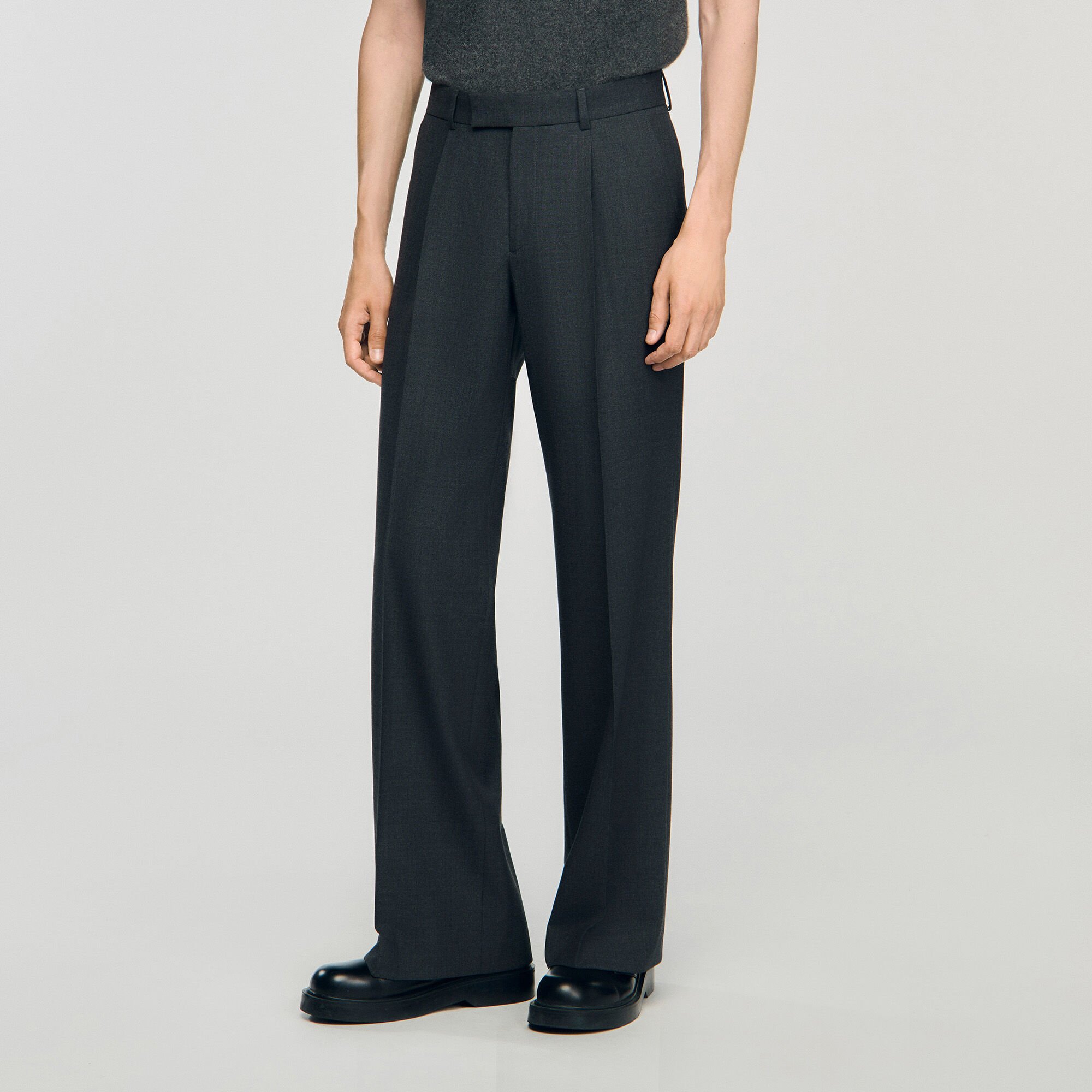 Pantaloni da abito in lana