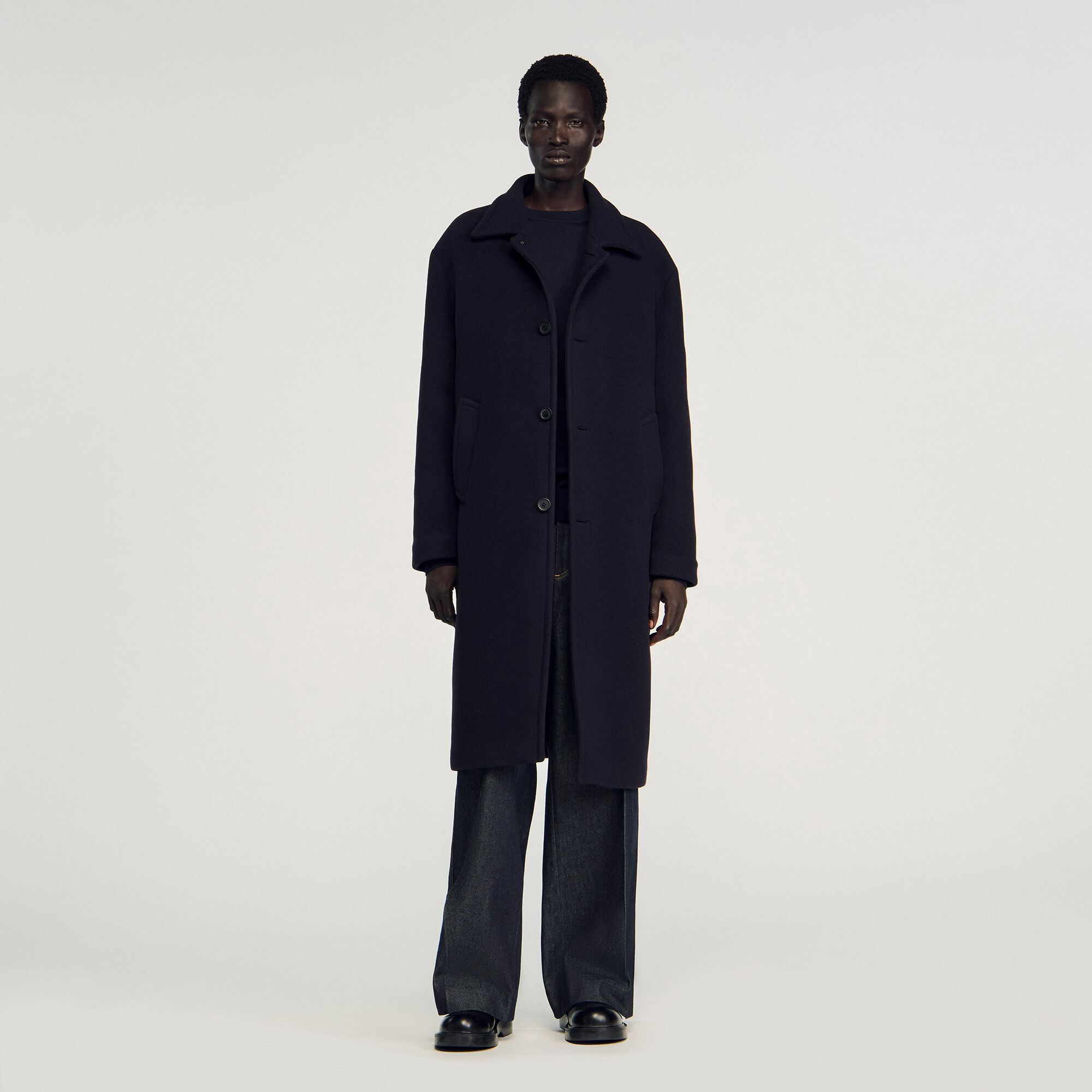 Cappotto in lana e cashmere