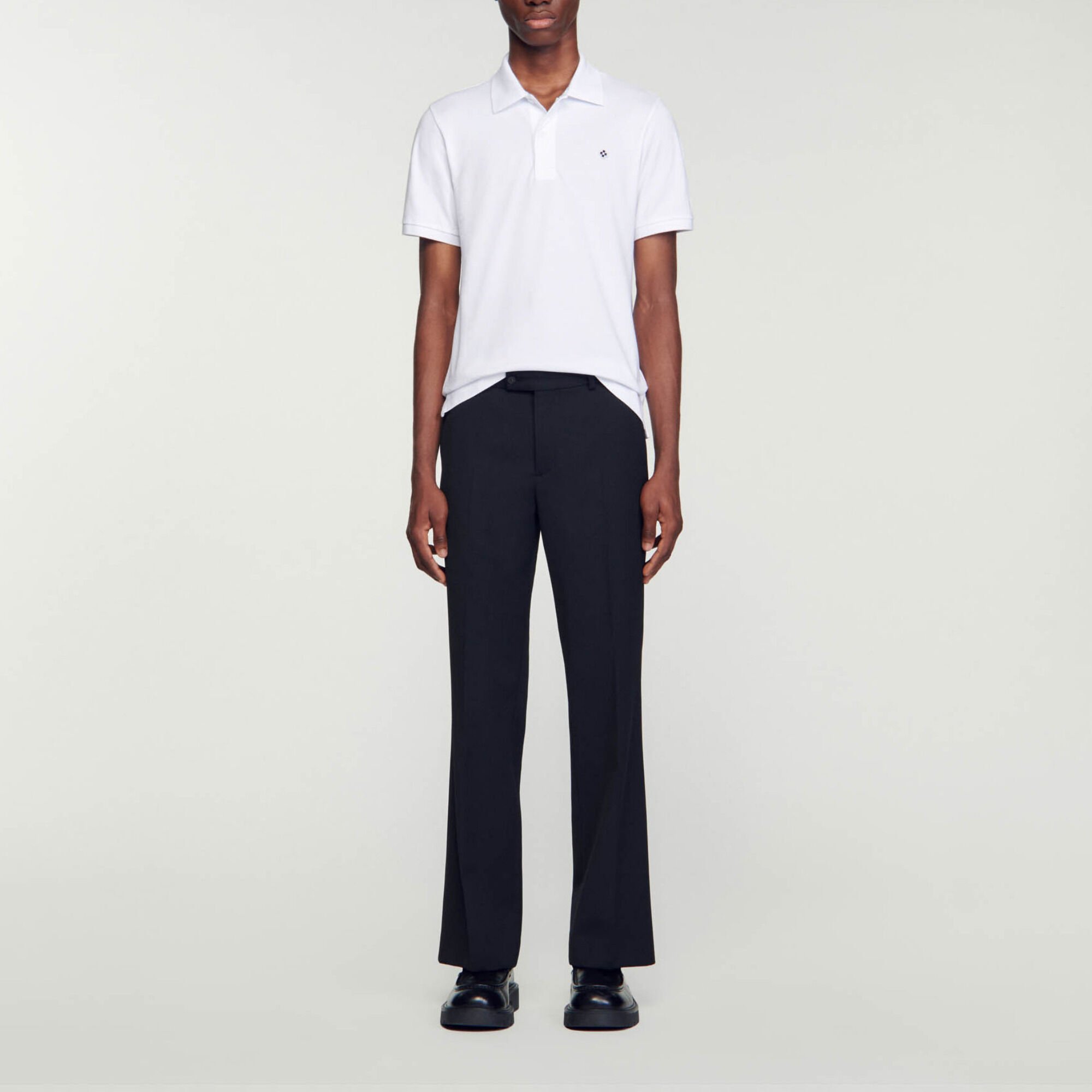 Polo con applicazione Square Cross