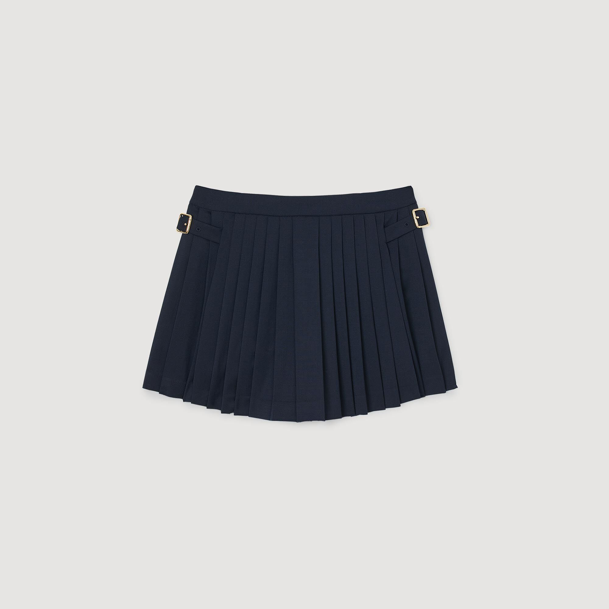 Skorts plissettati