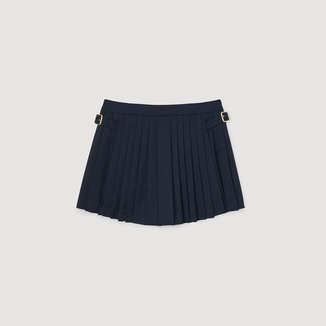 Skorts plissettati