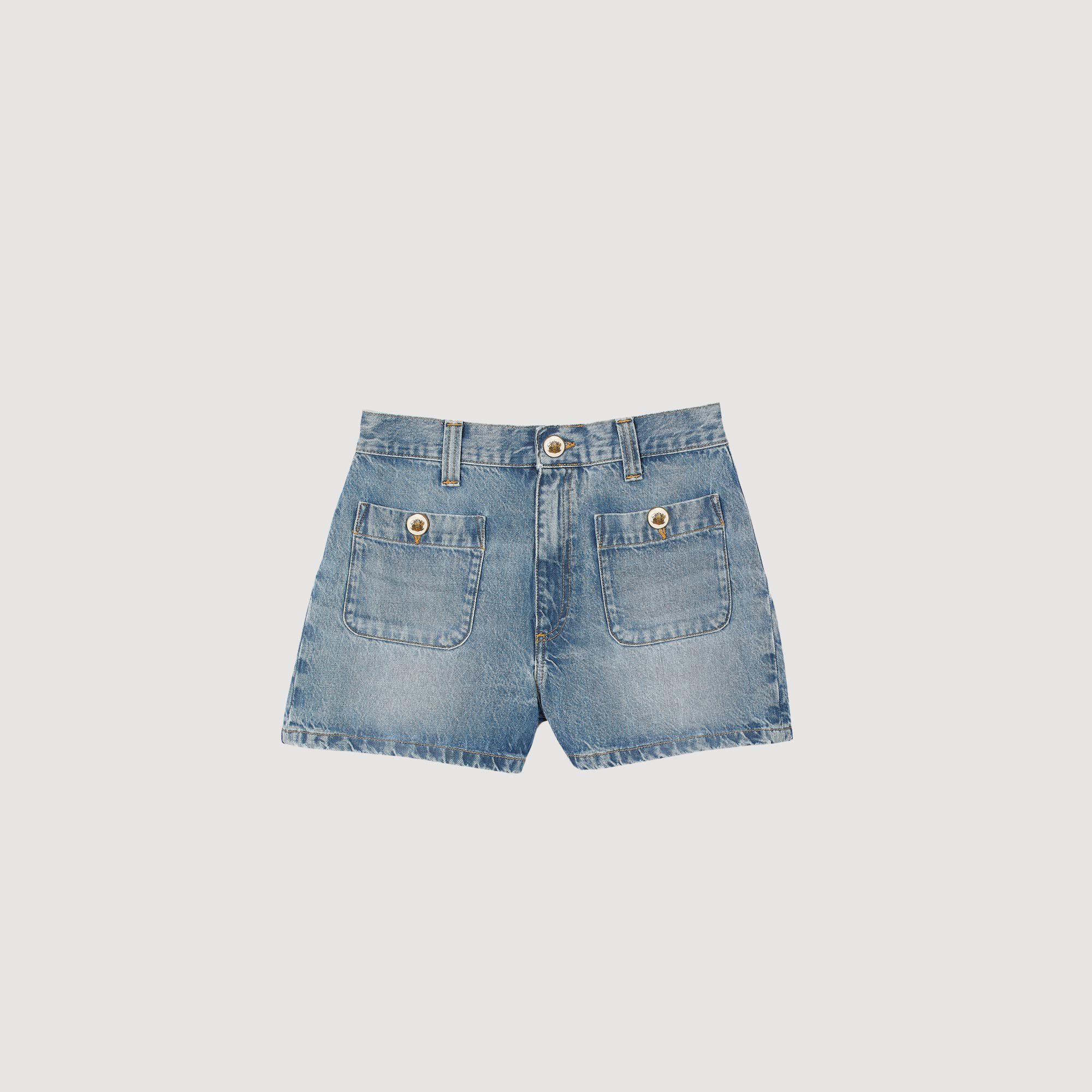 Shorts di jeans