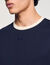 T-shirt bicolore con patch