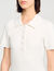 Abito corto in maglia colletto polo