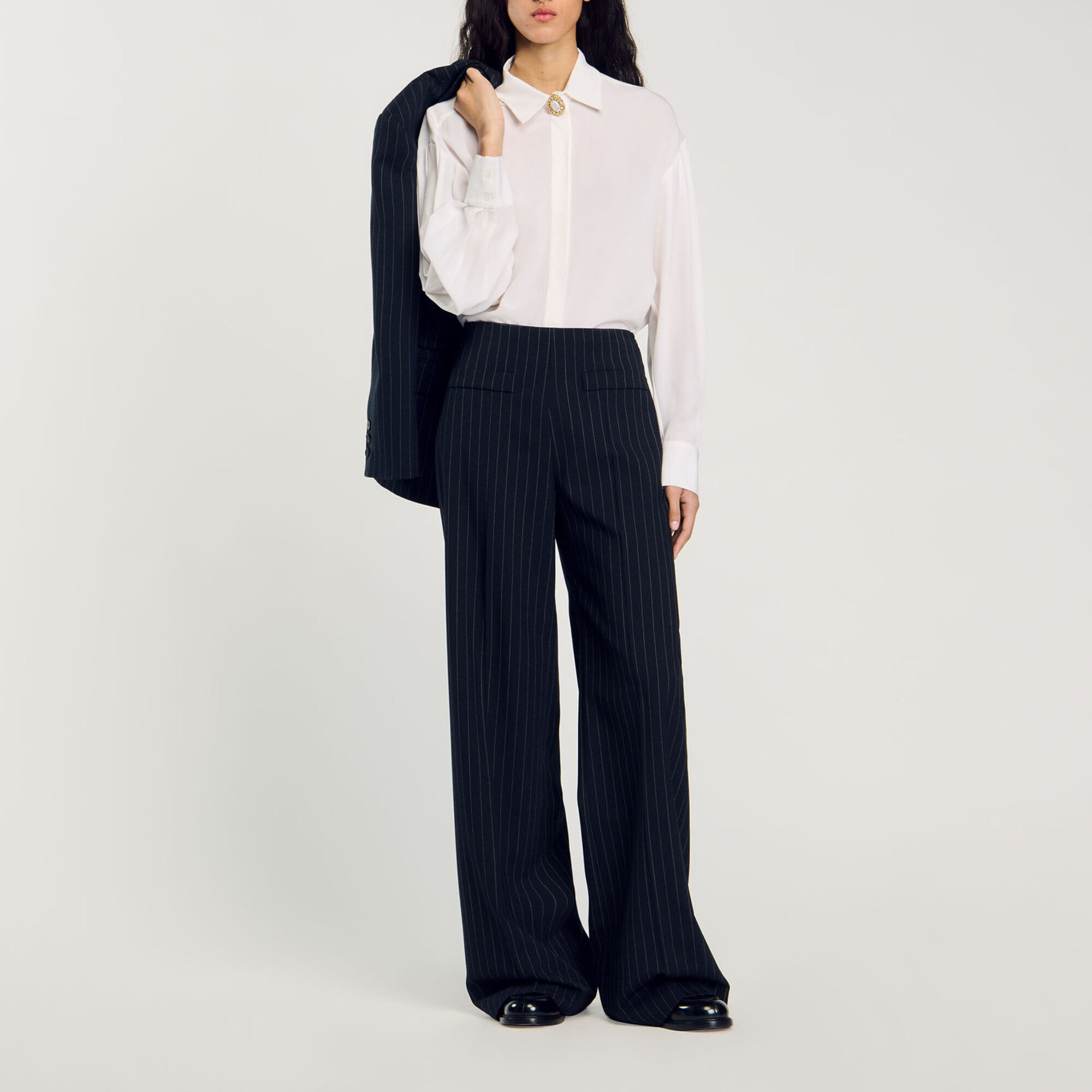 Camicia fluida in seta - Donna | Sandro