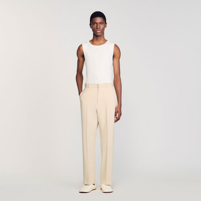 Pantaloni da abito in lana