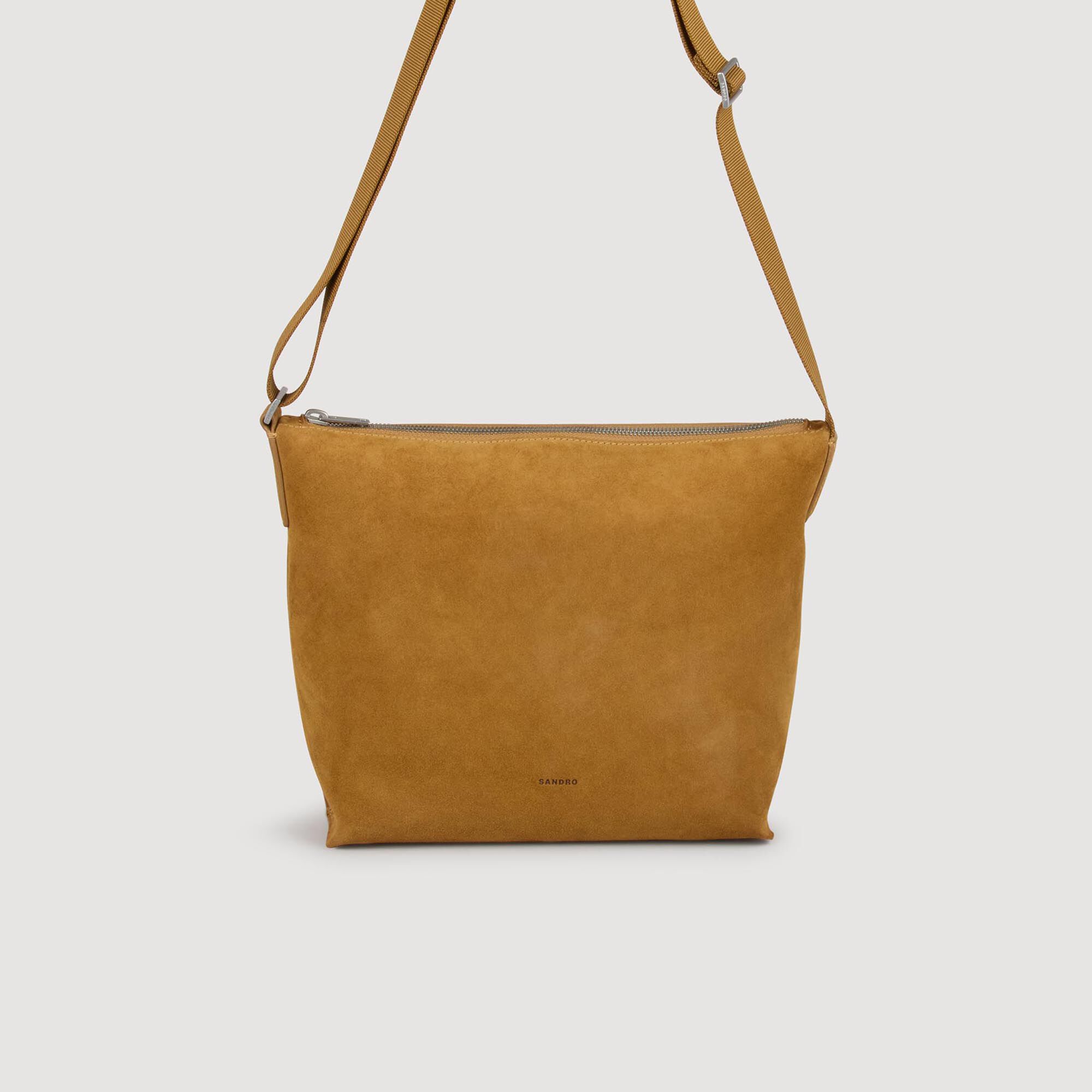 Hobo bag in scamosciato