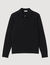 Maglione a polo in maglia