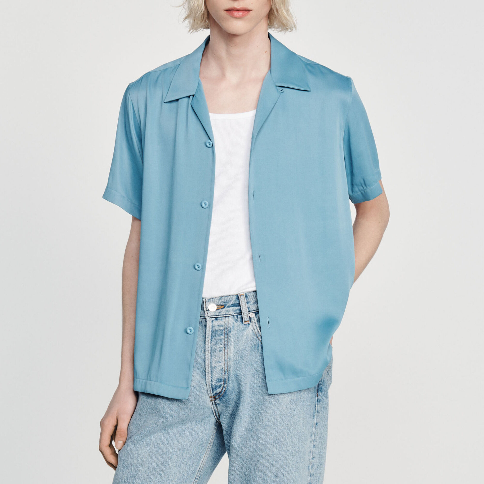 Camicia a maniche corte