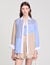 Camicia a righe mix stampe a righe