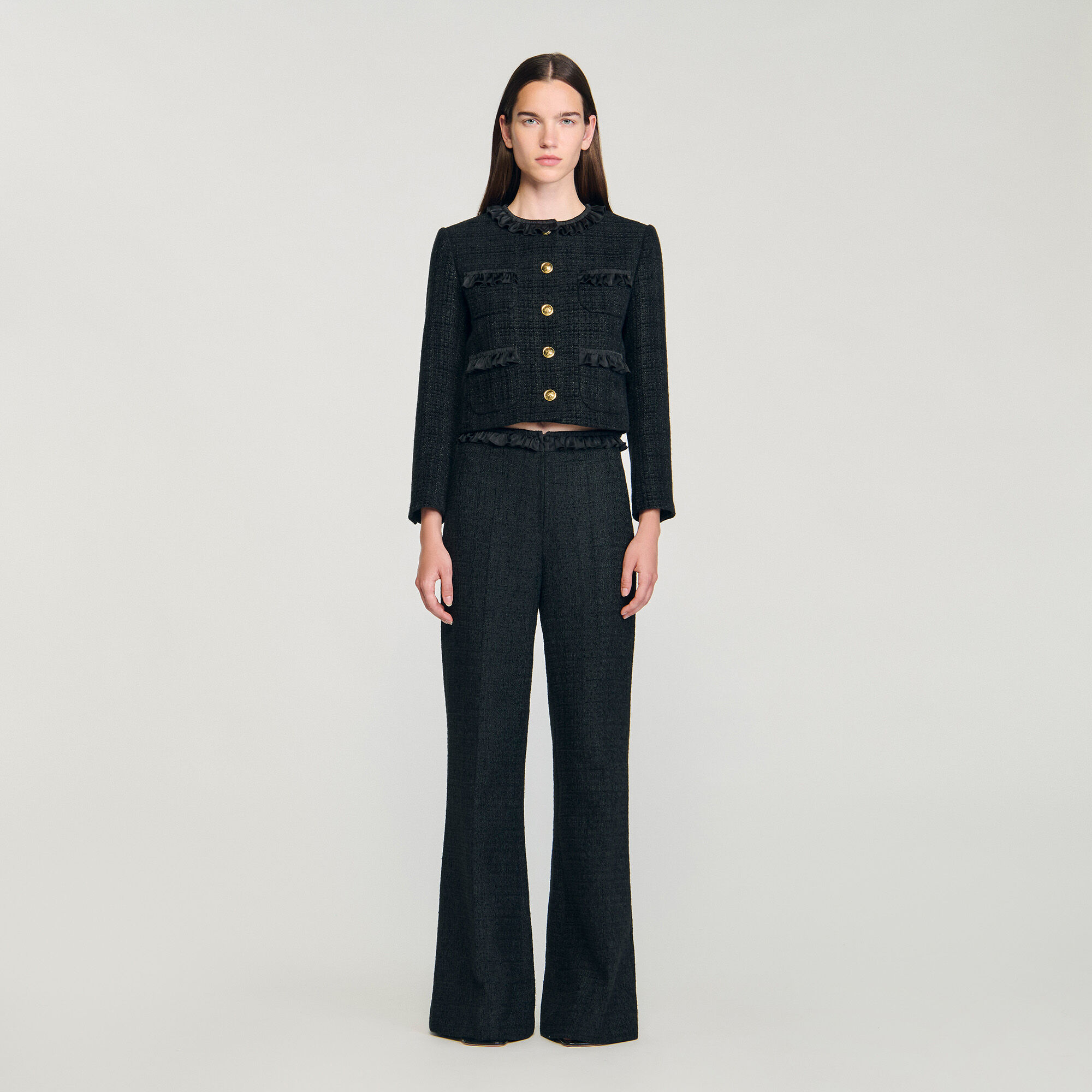 Pantaloni in tweed
