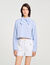Camicia con colletto a nodo